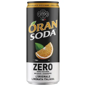 OranSoda ZERO Original - Fonti di Crodo 33cl