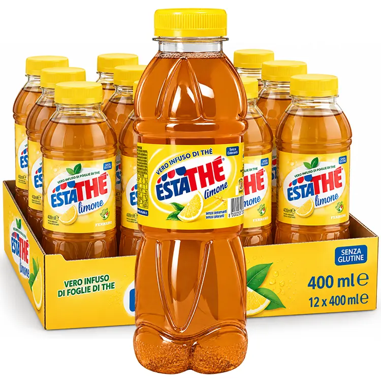 Estathé Limone - IJsthee Citroen – Italiaanse IJsthee - 12 x 400ml