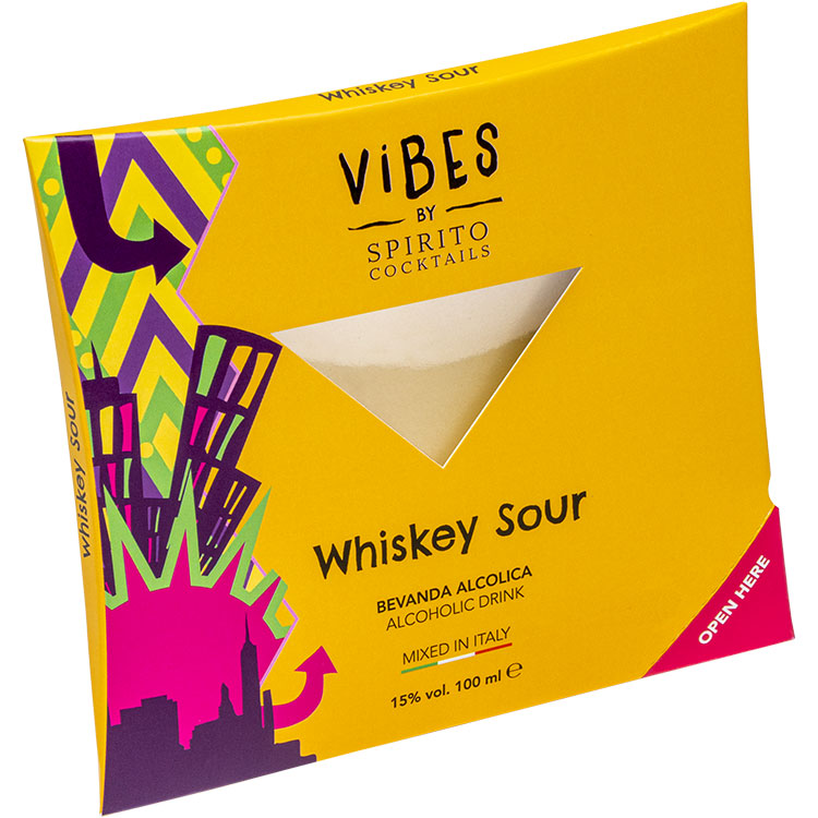 Vibes Ready To Drink Cocktail Whiskey Sour - 100ml