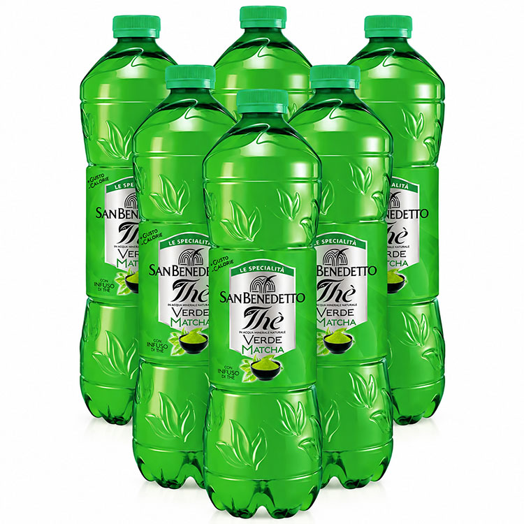 San Benedetto Thè Verde Matcha ijsthee 6 x 1,5L